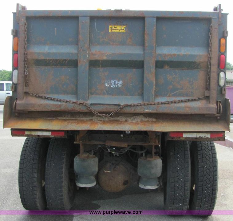 image for item 6171 2001 Peterbilt Conventional 330 tandem axle dump truck