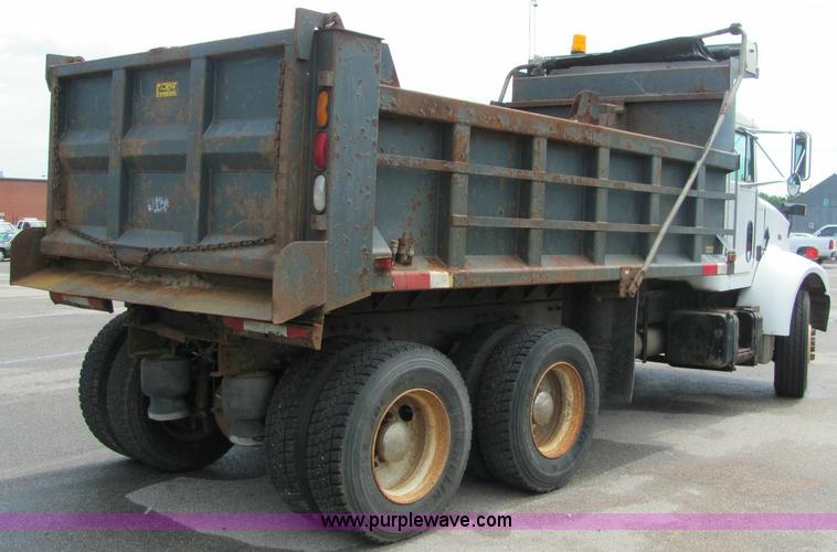 image for item 6171 2001 Peterbilt Conventional 330 tandem axle dump truck