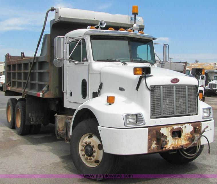 image for item 6171 2001 Peterbilt Conventional 330 tandem axle dump truck