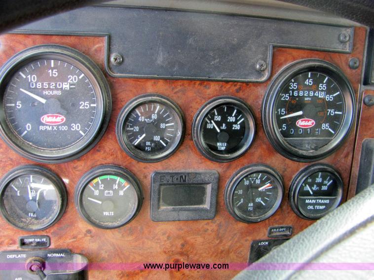 image for item 6171 2001 Peterbilt Conventional 330 tandem axle dump truck