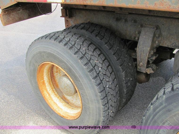 image for item 6171 2001 Peterbilt Conventional 330 tandem axle dump truck