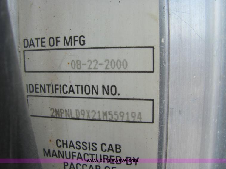 image for item 6171 2001 Peterbilt Conventional 330 tandem axle dump truck