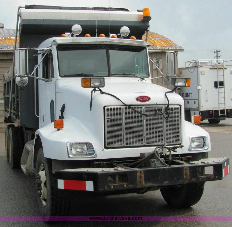 image for item 6173 2003 Peterbilt Conventional 330 tandem axle dump truck