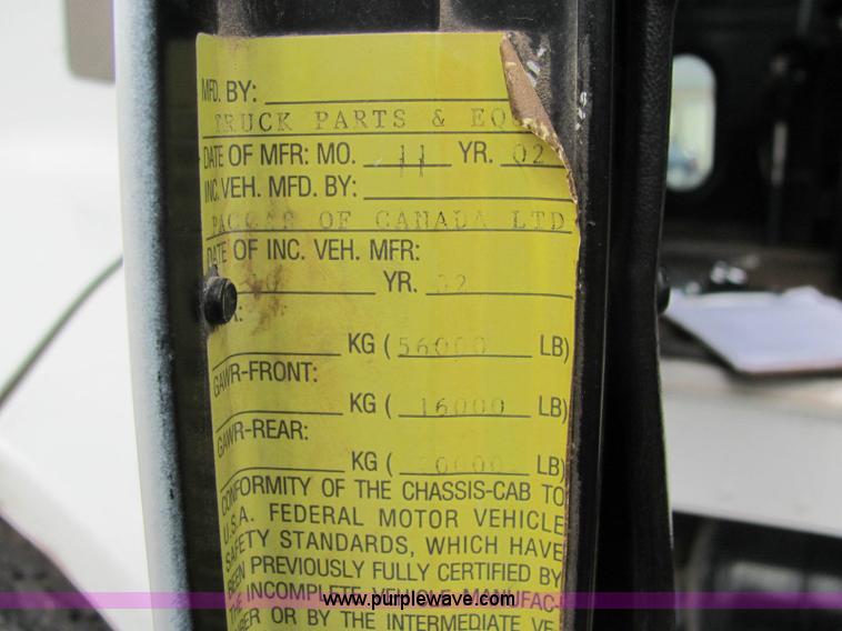 image for item 6173 2003 Peterbilt Conventional 330 tandem axle dump truck