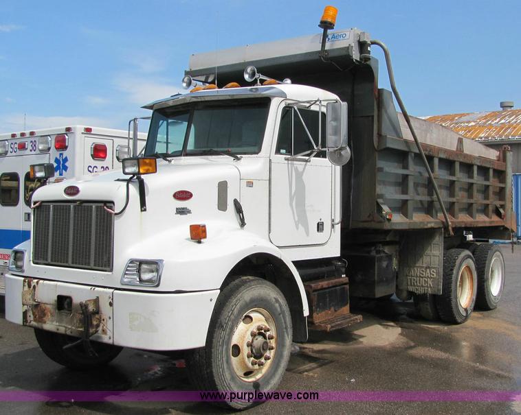 image for item 6174 2001 Peterbilt Conventional 330 tandem axle dump truck