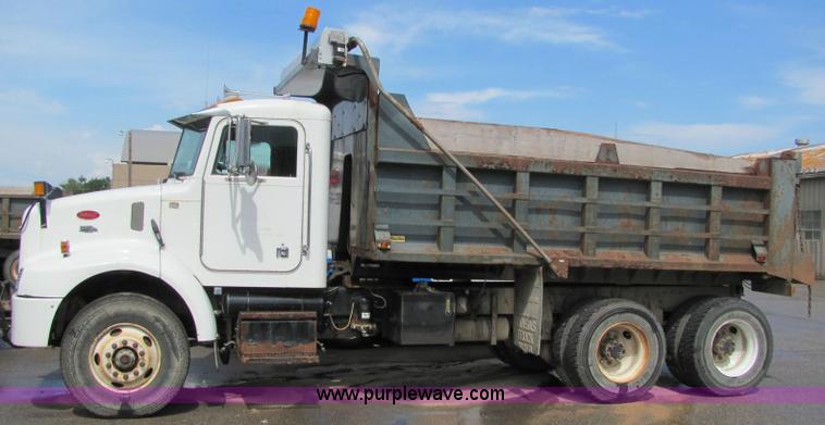 image for item 6174 2001 Peterbilt Conventional 330 tandem axle dump truck