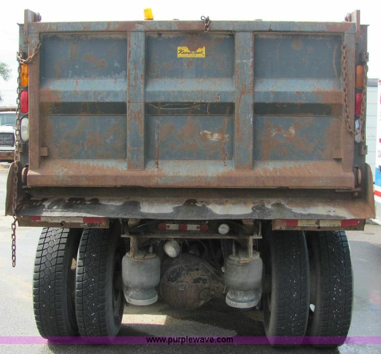 image for item 6174 2001 Peterbilt Conventional 330 tandem axle dump truck
