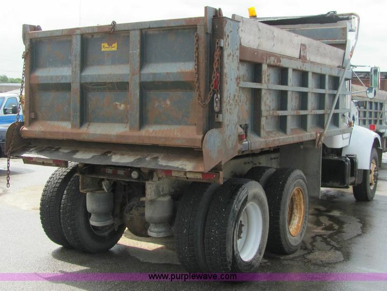 image for item 6174 2001 Peterbilt Conventional 330 tandem axle dump truck