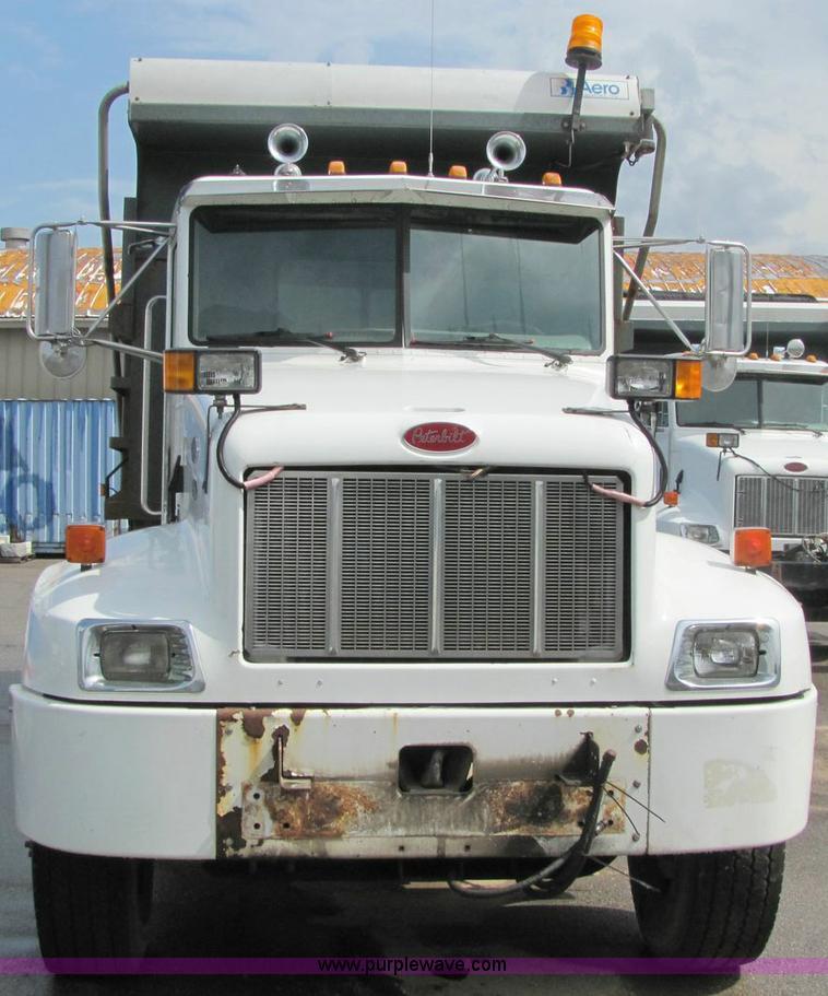 image for item 6174 2001 Peterbilt Conventional 330 tandem axle dump truck