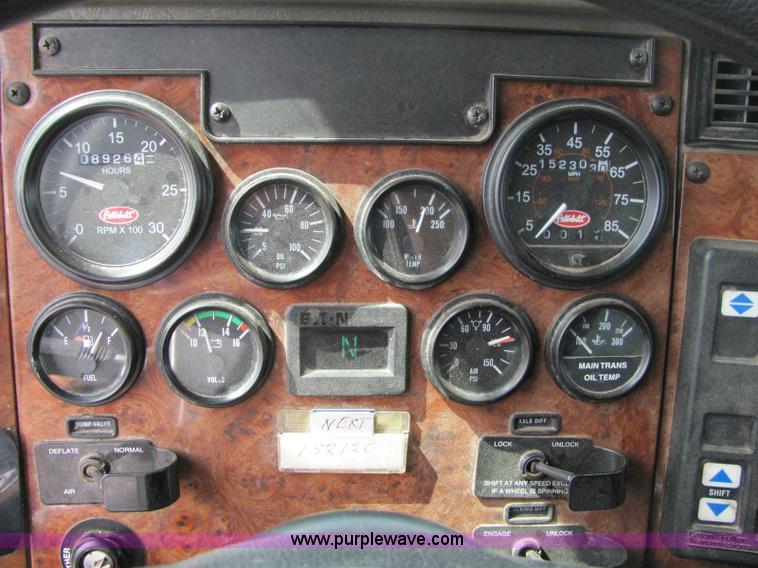 image for item 6174 2001 Peterbilt Conventional 330 tandem axle dump truck