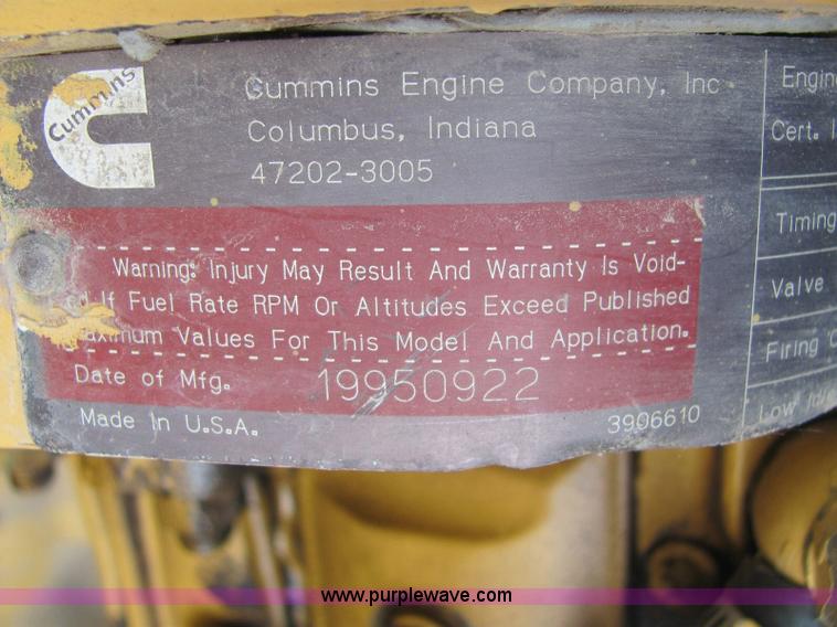 image for item 6176 1996 Champion 720A articulated motor grader