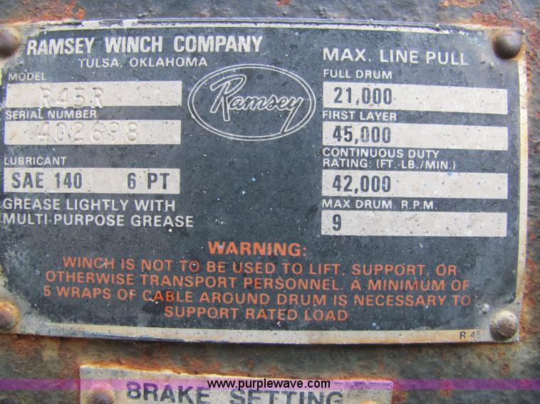 image for item 6180 1988 Ford Conventional LTL9000 semi truck