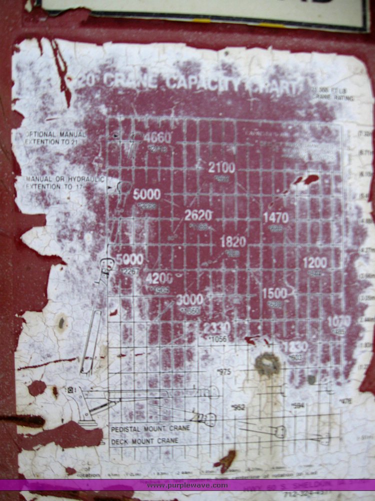 image for item 7260 1998 Ford F800 mechanics truck