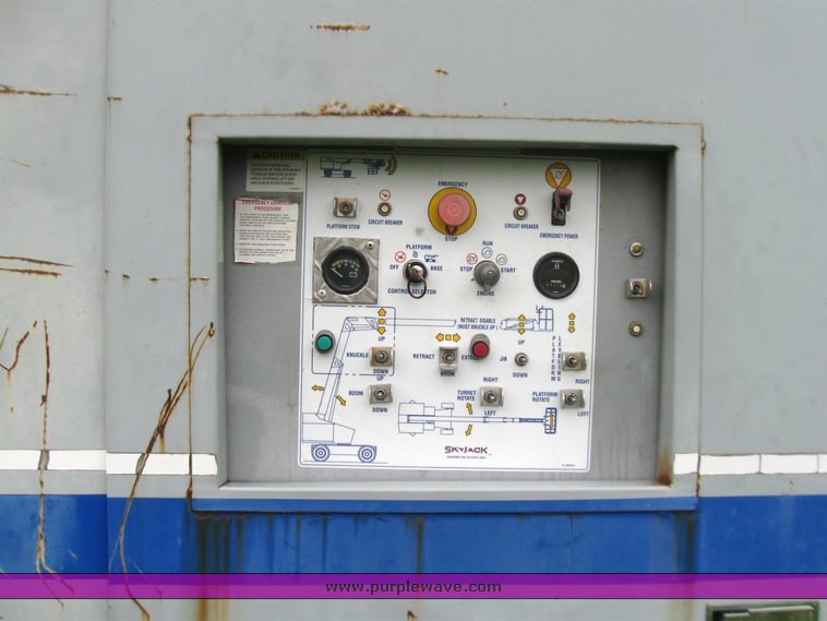 image for item 7288 1997 Skyjack SJB66TK boom lift