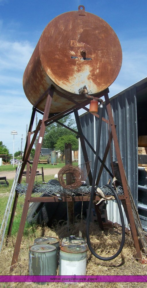 image for item 8504 Diesel tank with stand