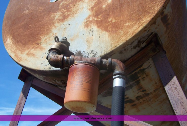 image for item 8504 Diesel tank with stand