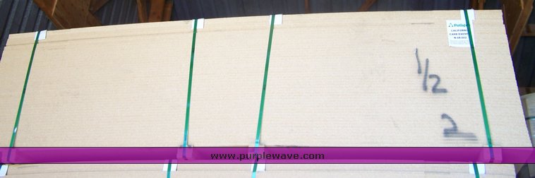 image for item 8505 (50) pieces of 1/2" #2 shop particle board