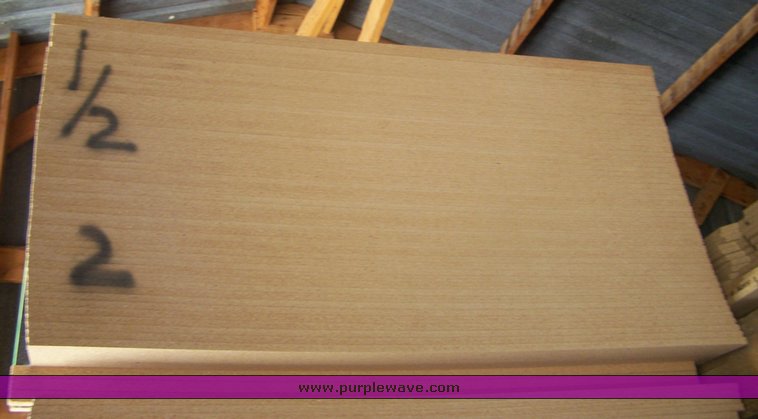 image for item 8505 (50) pieces of 1/2" #2 shop particle board