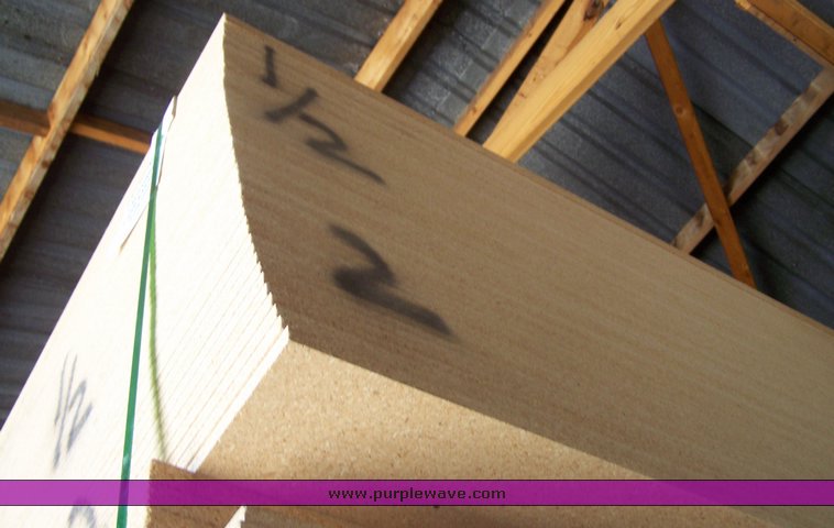 image for item 8505 (50) pieces of 1/2" #2 shop particle board