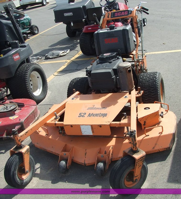 image for item 2132 SCAG walk behind mower