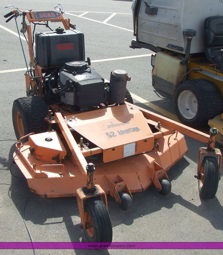 image for item 2132 SCAG walk behind mower