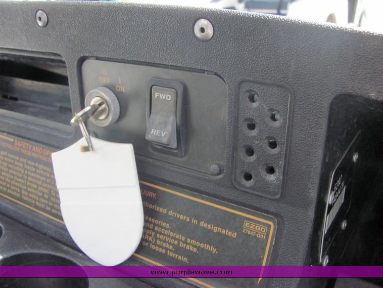 image for item 4612 2002 EZ-GO electric golf cart