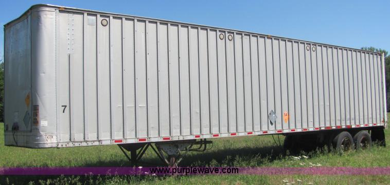 image for item 4613 1971 Great Dane 45' enclosed trailer