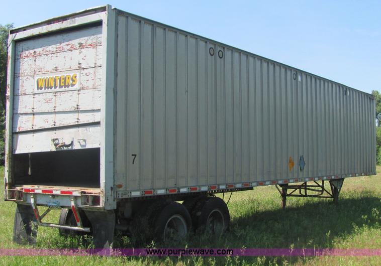 image for item 4613 1971 Great Dane 45' enclosed trailer