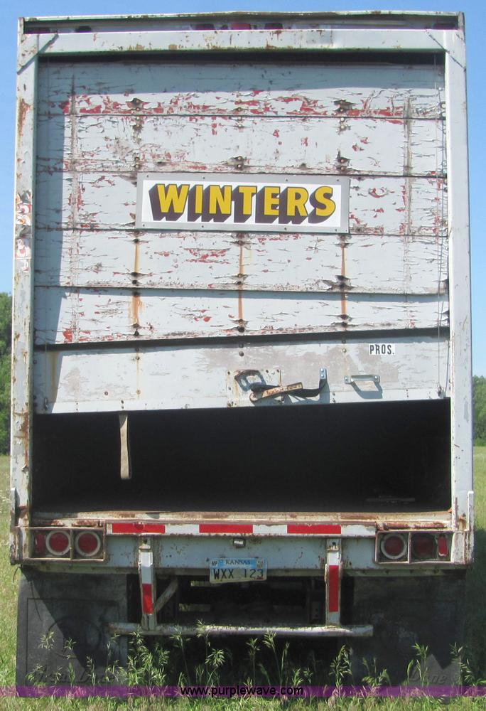 image for item 4613 1971 Great Dane 45' enclosed trailer