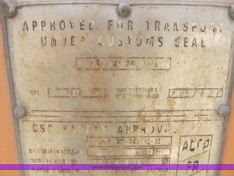 image for item 4627 1997 storage box