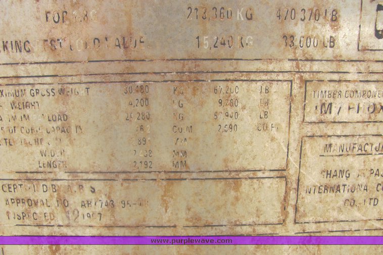 image for item 4627 1997 storage box