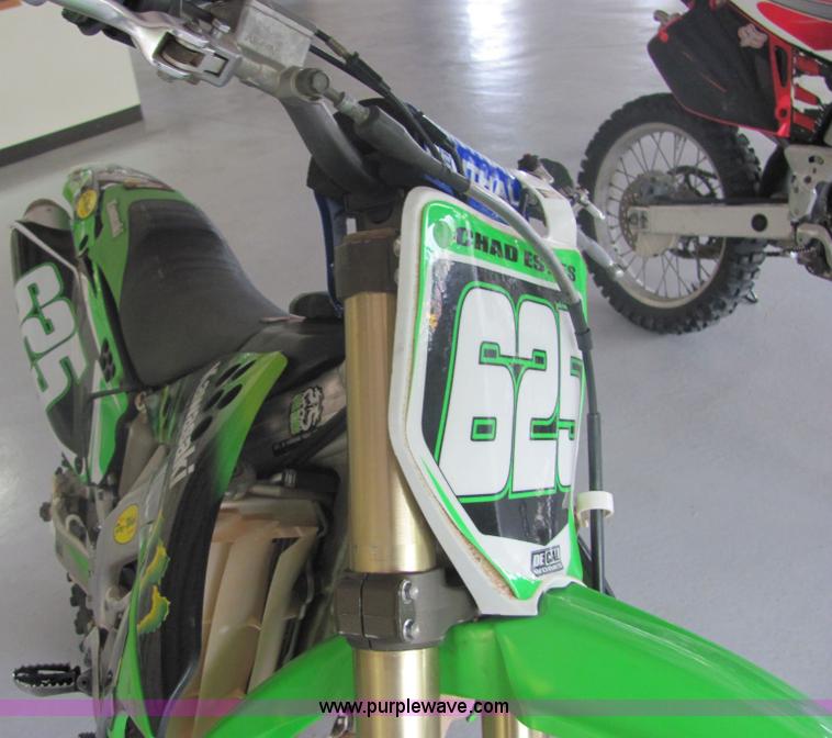 image for item 4630 2006 Kawasaki KX250F dirt bike