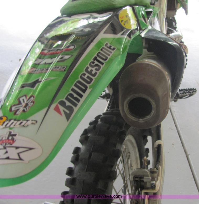 image for item 4630 2006 Kawasaki KX250F dirt bike