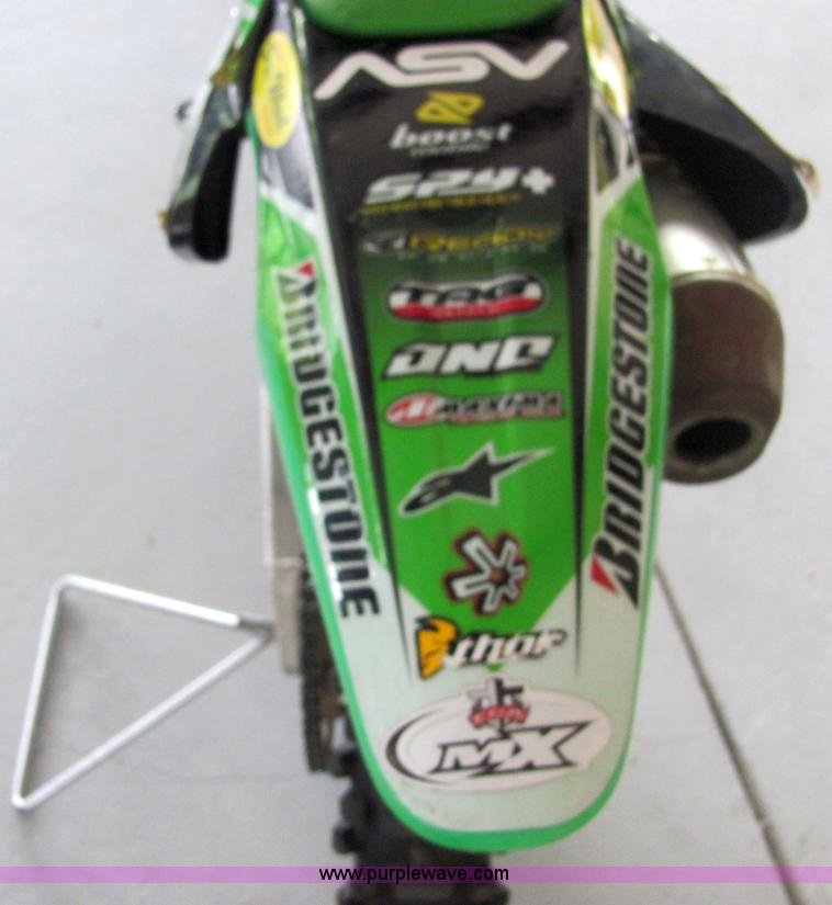image for item 4630 2006 Kawasaki KX250F dirt bike