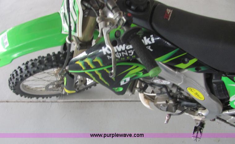 image for item 4630 2006 Kawasaki KX250F dirt bike