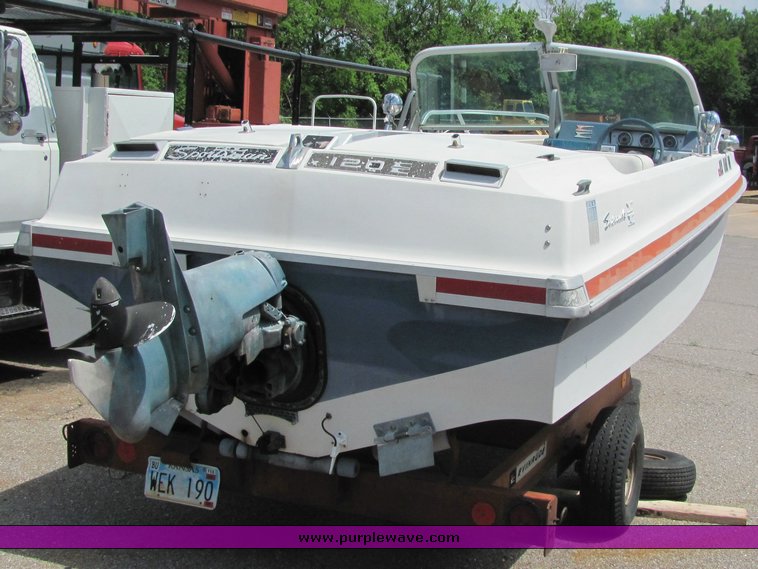 image for item 6116 1969 Evinrude open bow boat