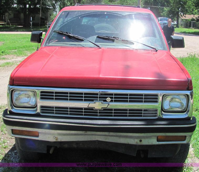 image for item 6191 1992 Chevrolet S10 Blazer