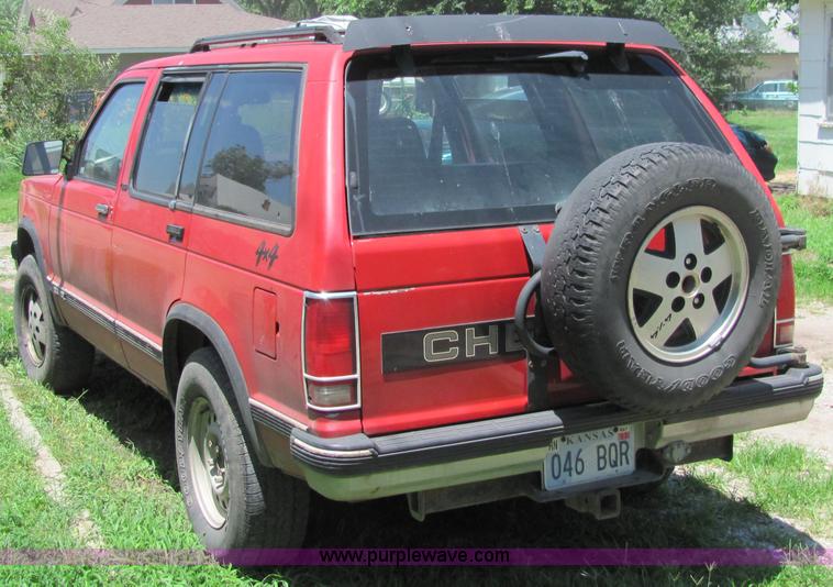 image for item 6191 1992 Chevrolet S10 Blazer