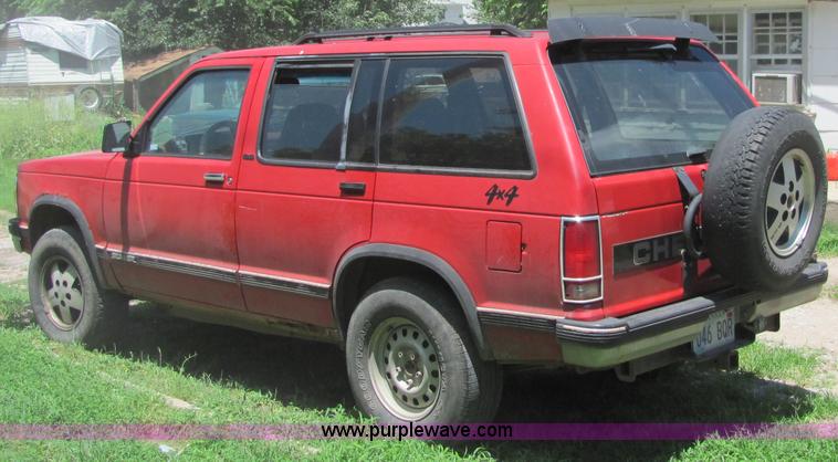 image for item 6191 1992 Chevrolet S10 Blazer
