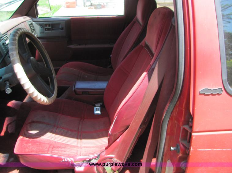 image for item 6191 1992 Chevrolet S10 Blazer