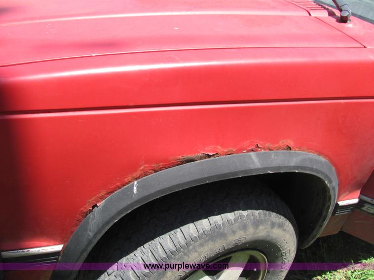 image for item 6191 1992 Chevrolet S10 Blazer