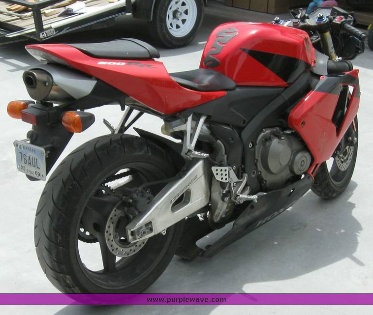 image for item 6816 2006 Honda CBR 600RR motorcycle