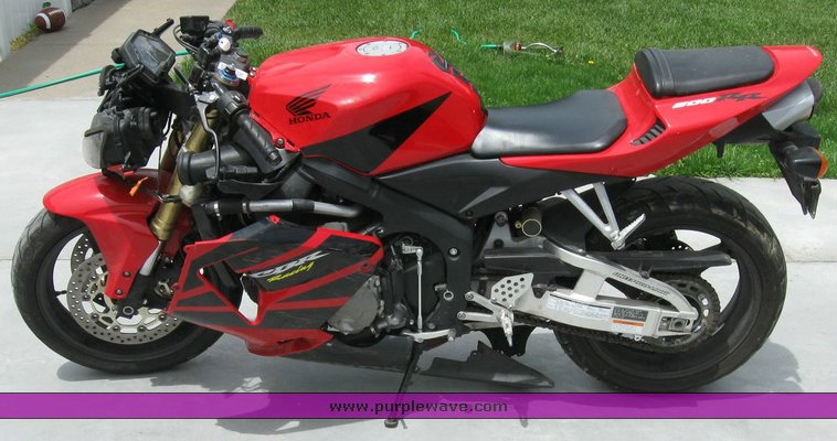 image for item 6816 2006 Honda CBR 600RR motorcycle