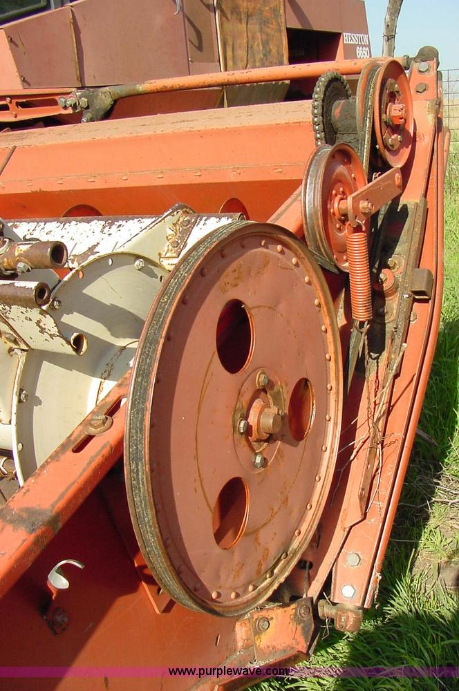 image for item 1011 Hesston 6650 swather