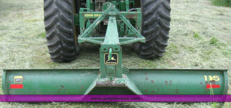 John Deere 115 rear blade in Ottawa, KS | Item 1200 sold | Purple Wave