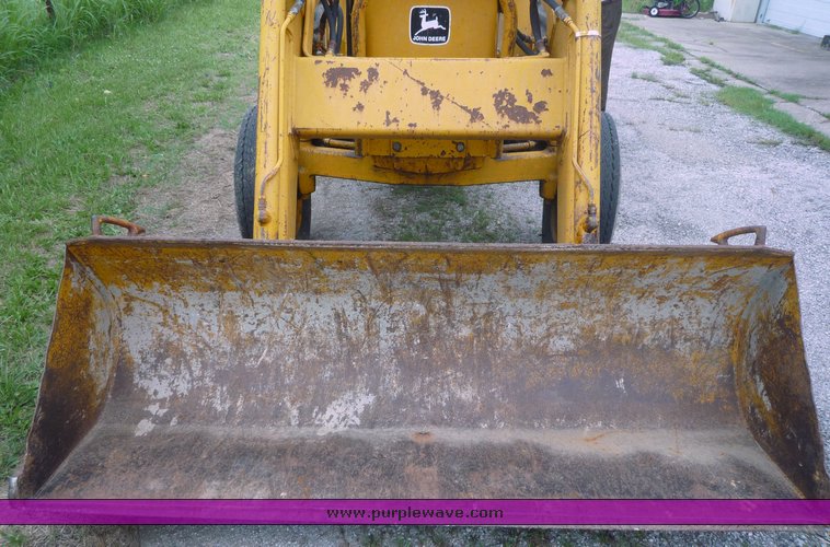 image for item 1801 1981 John Deere 302A tractor with loader