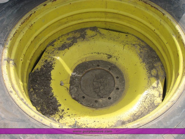 image for item 2137 (2) used tractor tires with hubs