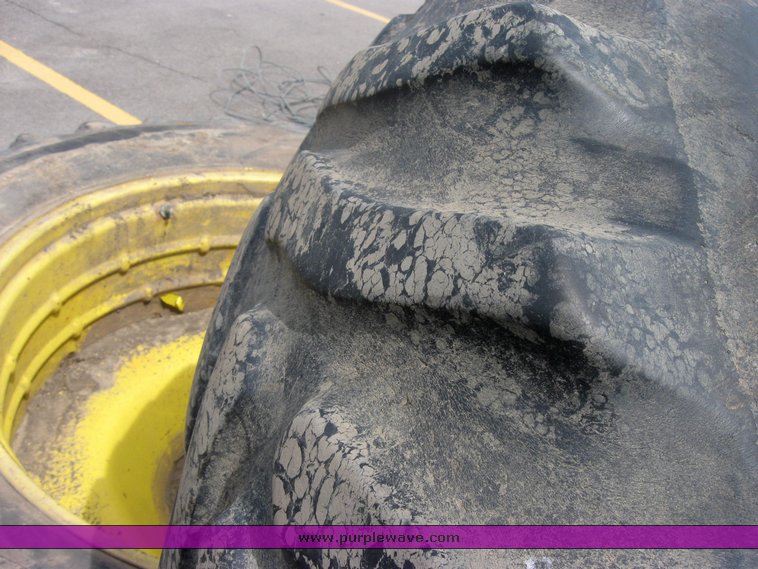 image for item 2137 (2) used tractor tires with hubs