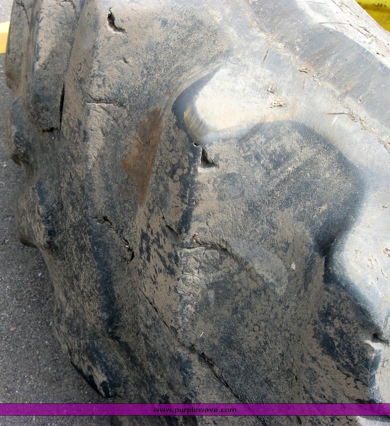 image for item 2137 (2) used tractor tires with hubs