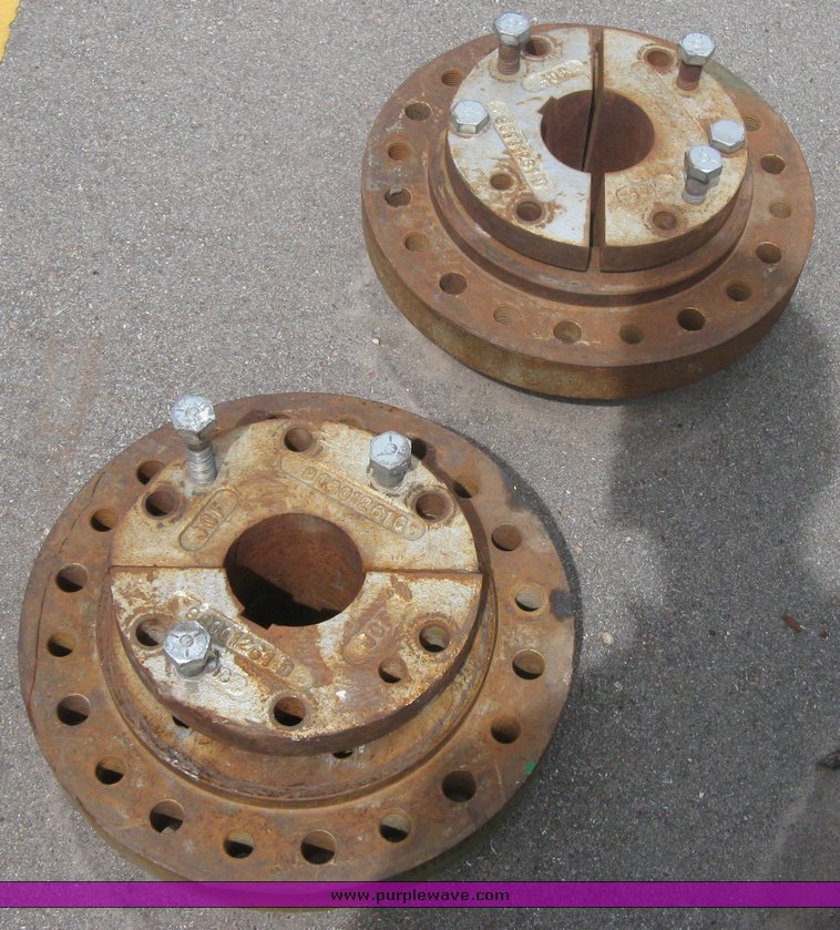 image for item 2137 (2) used tractor tires with hubs